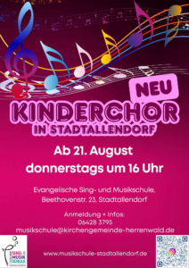 Endlich wieder ein Kinderchor in Stadtallendorf!